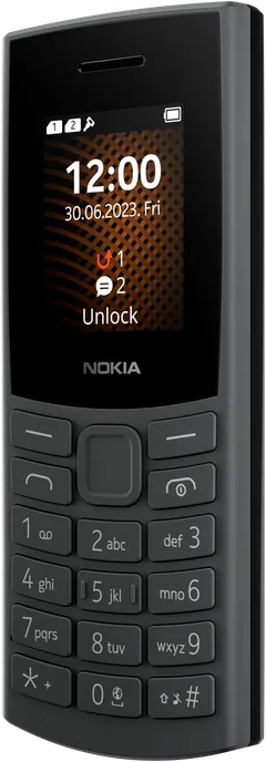 Nokia 105 4G peruspuhelin hiilenharmaa - 4
