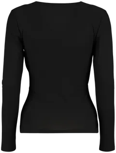Zabaione naisten pitkähihainen pusero Elanie BK-144-155 - BLACK - 3