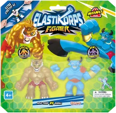 Elastikorps Nano Fighters -kamppailufiguurit 2 kpl - 4