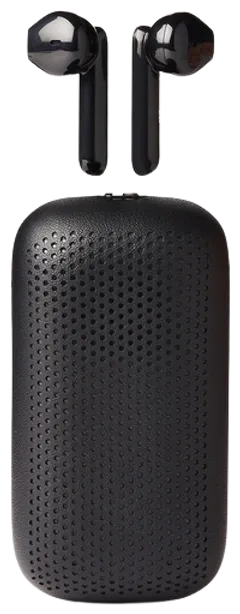 Bluetooth nappikuulokkeet ja kaiutin Speakerbuds musta - 1