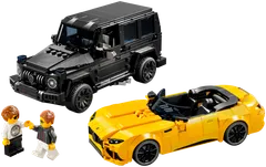 LEGO® Speed Champions 76924 Mercedes-AMG G 63 ja Mercedes-AMG SL 63 - 4