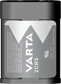 Varta Lithium Cylindrical 2CR5 1kpl - 2