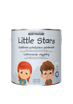 Rust-Oleum Little Stars Sisäilmaa puhdistava Seinämaali 2,5L Lentävä matto - 1
