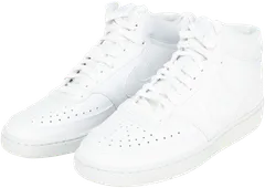 Nike miesten Mid-vartinen vapaa-ajan jalkine Court Vision Mid NN - WHITE/WHITE - 1