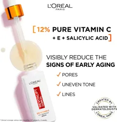 L'Oréal Paris Revitalift Clinical 12% Pure Vitamin C Serum seerumi normaalille iholle 30ml - 3