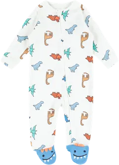 TEX vauvojen pyjama Dino - Off white - 1