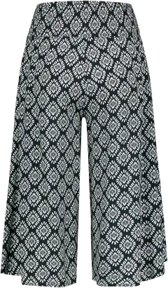 iJeans naisten culotte-housut 222IJ16635 - Black Aop - 2