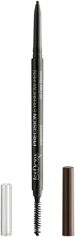 IsaDora Precision Eyebrow Pen Waterproof  05 Dark Brown kulmakynä 0,09 g - Dark brown - 1