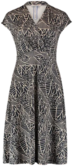 Zabaione naisten mekko Carrara Lp-Pr151-0140 - D4304 navy/nature - 1