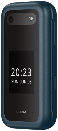 Nokia 2660 sininen puhelin + teline - 4