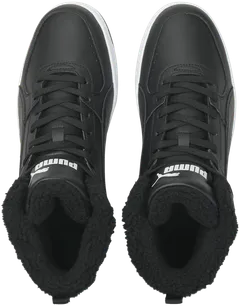 Puma miesten talvijalkine Rebound Joy Fur - Puma Black-Puma Wh - 6