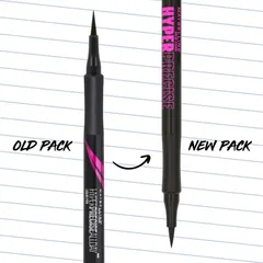 Maybelline New York Hyper Precise Liquid Liner 700 Black nestemäinen silmänrajauskynä 1ml - 8