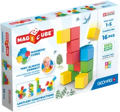 Geomag Magicube Creative Set magneettiset rakennuspalikat 16 osaa - 1