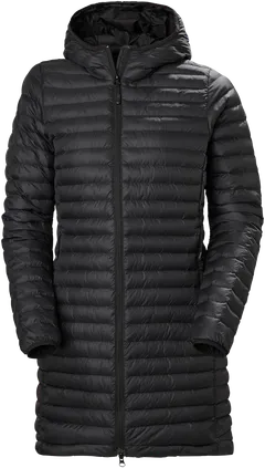 Helly Hansen naisten pitkä kevytvanutakki Sirdal Long 63073 - BLACK - 1