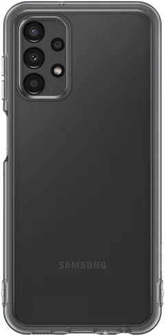 Samsung Galaxy A13 soft clear -suoja, musta - 1