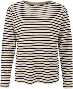 Jackpot naisten trikoopusero Fiona 7 J0316 - Navy stripe - 1