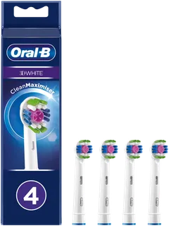 Oral-B 3D White vaihtoharja CleanMaximiser -tekniikalla 4kpl - 1