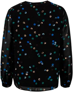 London Fog naisten pusero 228L302404 - black dots - 2