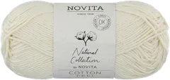 Novita Lanka Cotton Feel 50 g luonnonvalkoinen 010 - 1