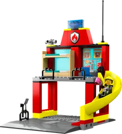 LEGO City Fire 60375 Paloasema ja paloauto - 4