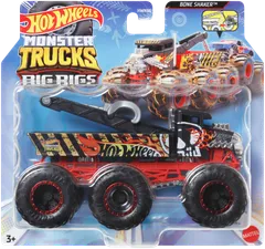 Hot Wheels monsteriauton kuljetusrekka Monster Truck Big Rigs, erilaisia - 2