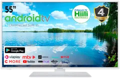 Finlux 55" 4K UHD Android Smart TV 55G9WCMI valkoinen - 2