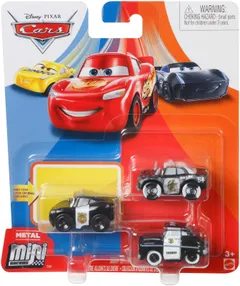 Disney Autot Mini racers miniauto 3kpl - 1