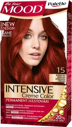 Palette Mood 15 Intensiivinen Punainen hiusväri - 1