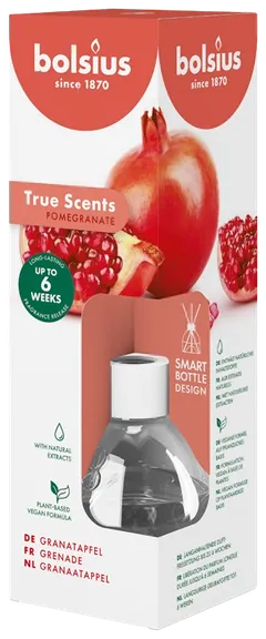 Bolsius True Scents – huonetuoksu – Granaattiomena – 60 ml - 1