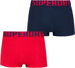 Superdry miesten bokserit Dual M3110345A 2-pack - Red/Navy - 1