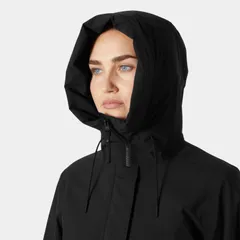 Helly Hansen naisten pitkä kevytvanutakki Victoria Ins Mid 54101 - BLACK - 5