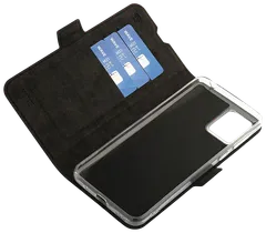 Wave Book Case, Motorola Moto E13, Musta - 4