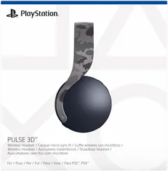 PS5 pelikuuloke langaton Pulse 3D harmaa-camo - 2