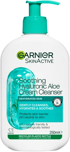 Garnier SkinActive Hyaluronic Aloe Gentle Cleanser puhdistusgeeli kuivalle iholle 250ml - 1