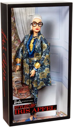 Barbie Keräilynukke Iris Apfel - 2