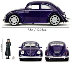 Jada Wednesday Volkswagen Beetle, 19 cm, 1:24, die-cast - 3