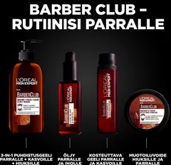 L'Oréal Paris Men Expert Barber Club Long Beard & Skin Oil öljy parralle ja iholle 30ml - 6