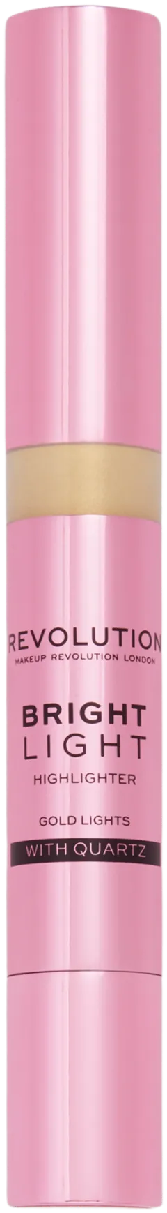 Revolution Bright Light Beam Pink korostussävy 3ml - Gold Lights - 1