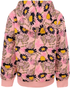 Ciraf lasten collegehuppari flower 25TC242820 - Pink AOP - 2