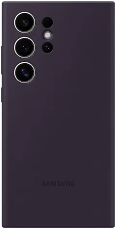 Samsung S24 ultra silikonisuoja tumma violetti - 1