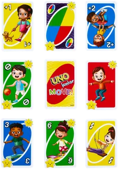 Uno Junior Move -korttipeli - 2