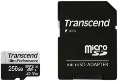 Transcend 340S 256GB U3 microSDXC muistikortti (R160 W125 MB/s) - 3