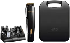 Sencor SHP 8305BK Trimmeri Grooming kit leikkaa luotettavasti hiukset ja parran, huolehtii ei-toivotuista karvoista helposti, säädettävä leikkauspituus, akkukäyttöinen - 1