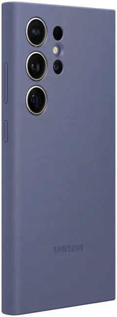 Samsung S24 ultra silikonisuoja violetti - 3
