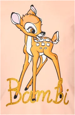 Disney lasten trikoopusero Bambi - Beige Rose - 3