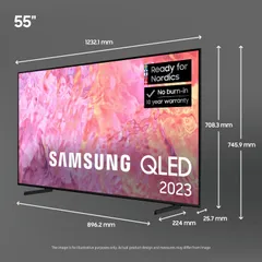 Samsung TQ55Q60C 55" 4K UHD QLED SmartTV - 4