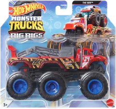Hot Wheels monsteriauton kuljetusrekka Monster Truck Big Rigs, erilaisia - 1