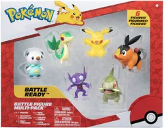 Pokémon Battle Figuuri 6 Pakkaus - 1