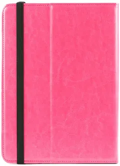 Wave Book Case kotelo, 9,7-10,1" tableteille, Pinkki - 1