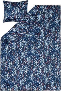 House satiinipussilakanasetti Elegant Reeds 150x210 cm, PatternLab - 1